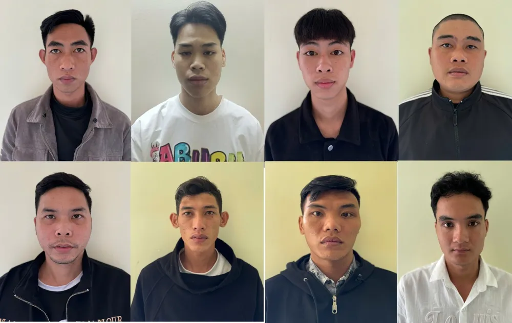 Đến nay, Cơ quan An ninh điều tra Công an tỉnh đã khởi tố 25 người về tội Cưỡng đoạt tài sản và đang tiếp tục đấu tranh. Ảnh: CA tong-tien-qua-mang (2).jpg