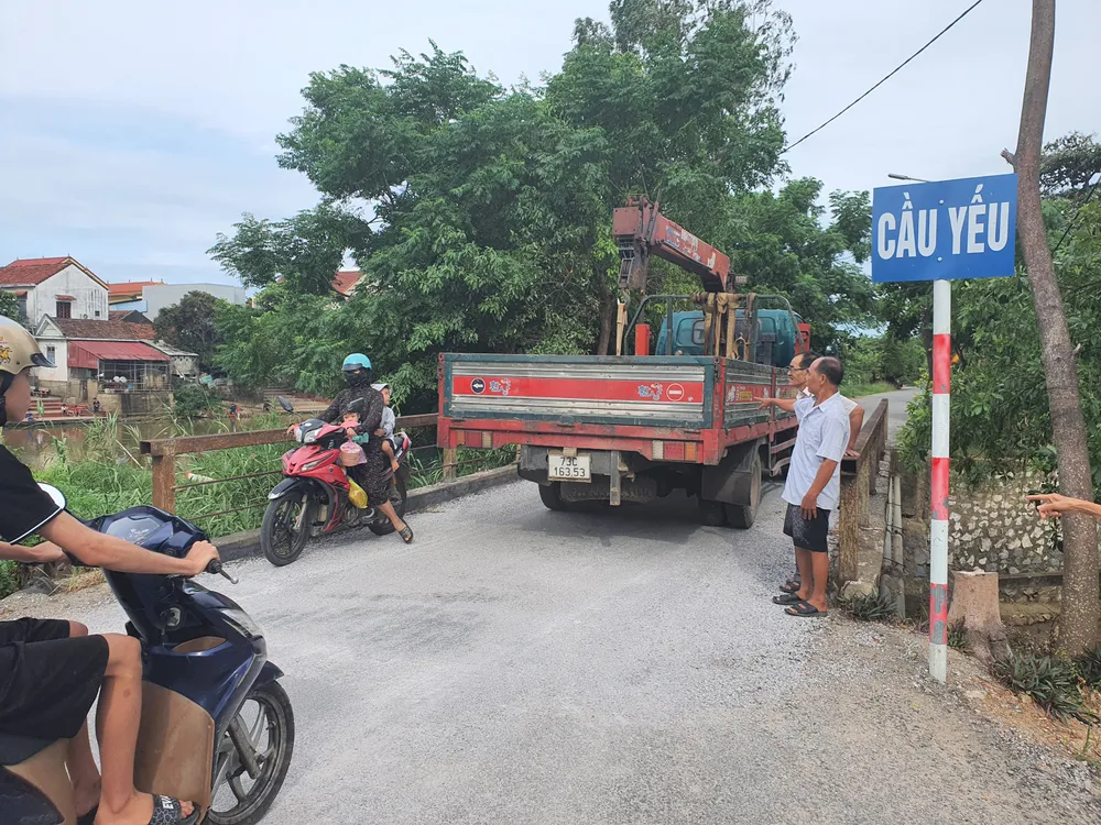 4km đường có tận 3 cây cầu yếu cần ‘cứu nguy’ ở Quảng Trị