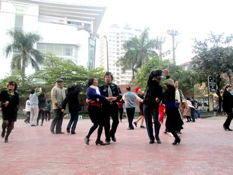 khiêu vũ, u50, u60, đi nhảy