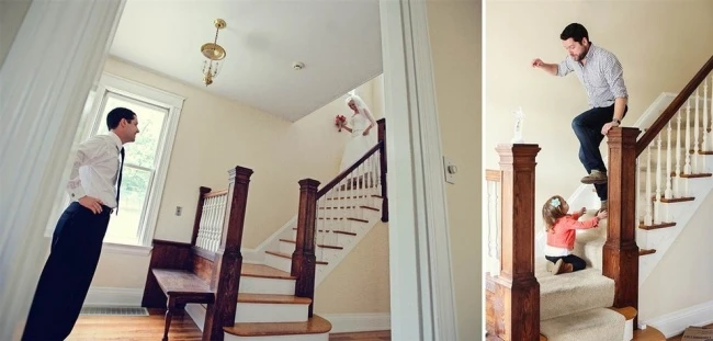 Xúc động bộ ảnh cha và con gái tưởng nhớ người mẹ đã mất ảnh 6