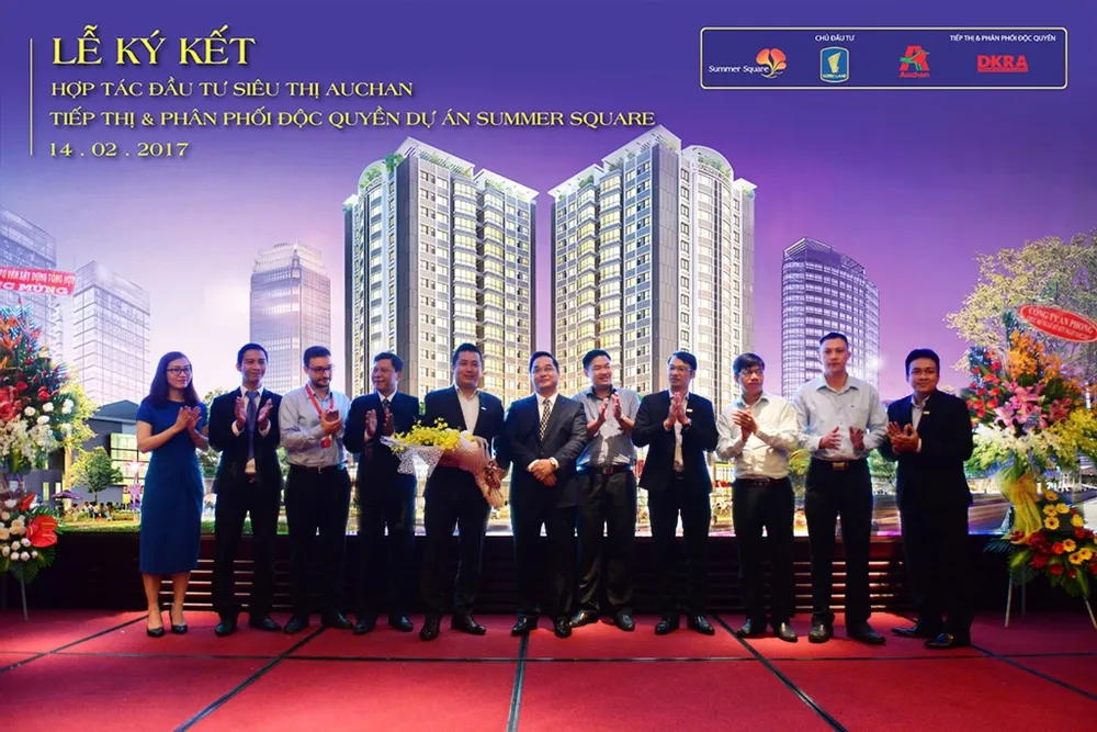 Tập đoàn Auchan xây siêu thị tại Summer Square quận 6 ảnh 1