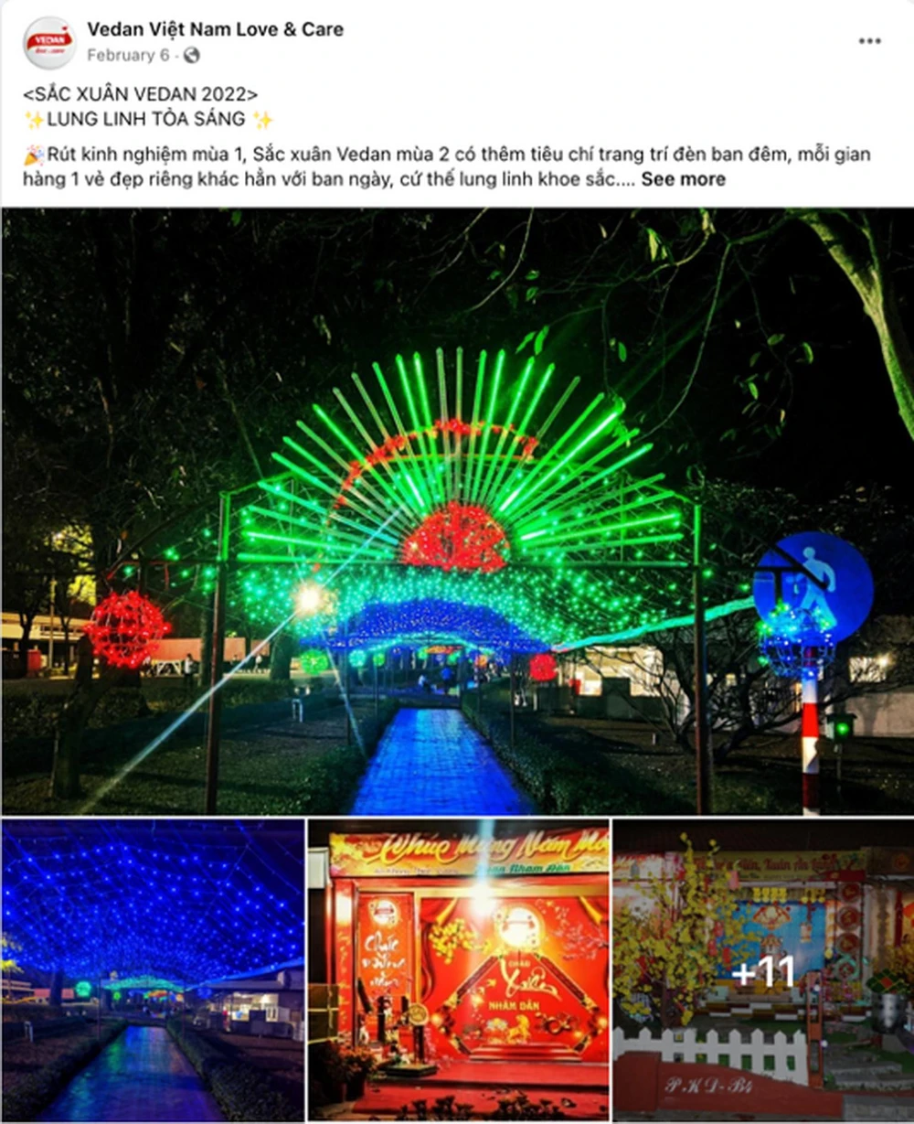 ...và các siêu phẩm ánh sáng cực kỳ hoa lệ khi về đêm.