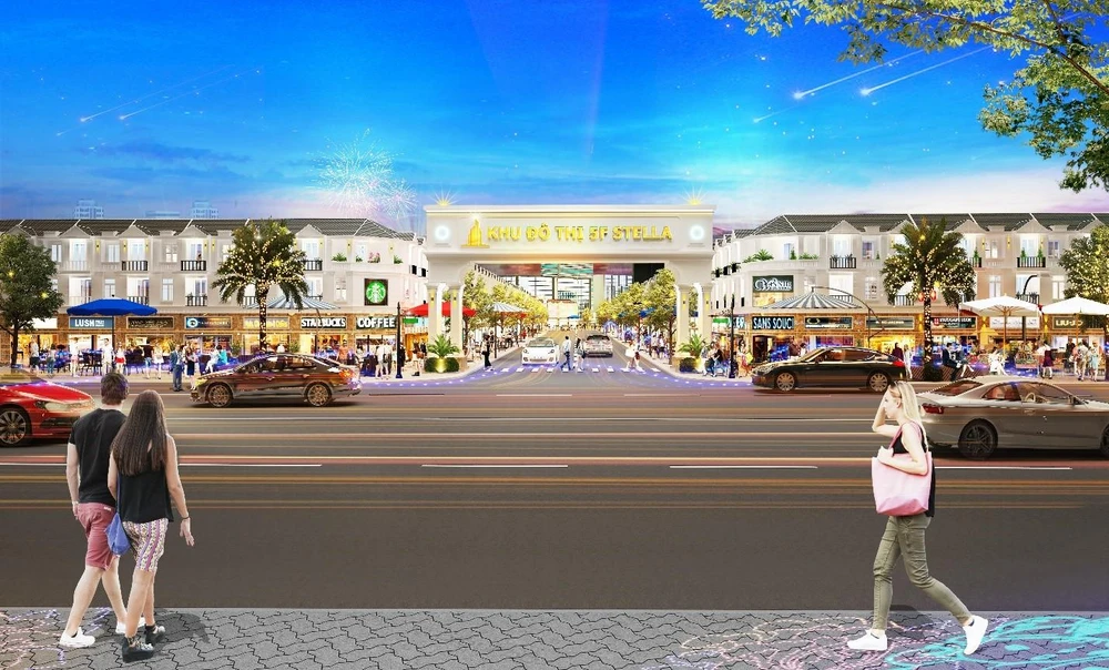 Phối cảnh Khu đô thị 5F Stella – dự án hiếm hoi có giá chỉ 875 triệu đồng/sản phẩm tại Bình Dương vừa được công bố ra thị trường.