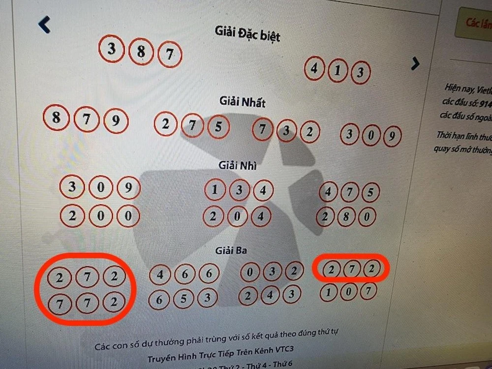 Kỳ quay mà suýt chút nữa anh Hiền trúng lớn với bộ số 272 727 tự chọn.