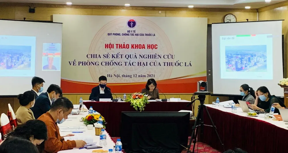 Hội thảo khoa học chia sẻ về tình hình sử dụng thuốc lá của 34 tỉnh 2019-2020 Hội thảo khoa học chia sẻ về tình hình sử dụng thuốc lá của 34 tỉnh 2019-2020