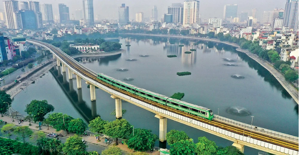 Metro Cát Linh - Hà Đông sẽ giải quyết tình trạng ùn tắc giao thông đô thị