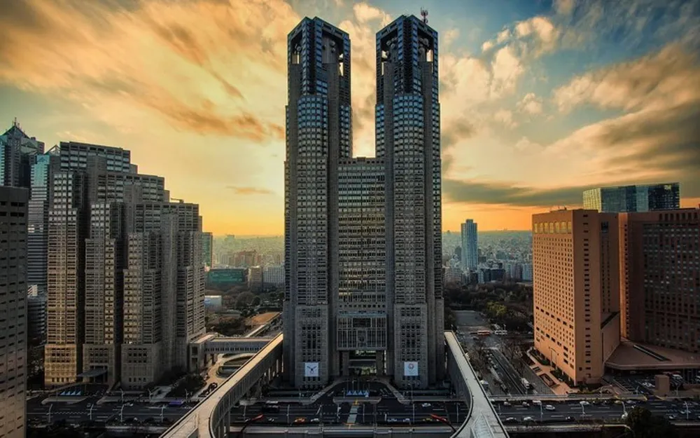 Tòa thị chính The New Tokyo gắn với tên tuổi Tange – hình Wordpress.com