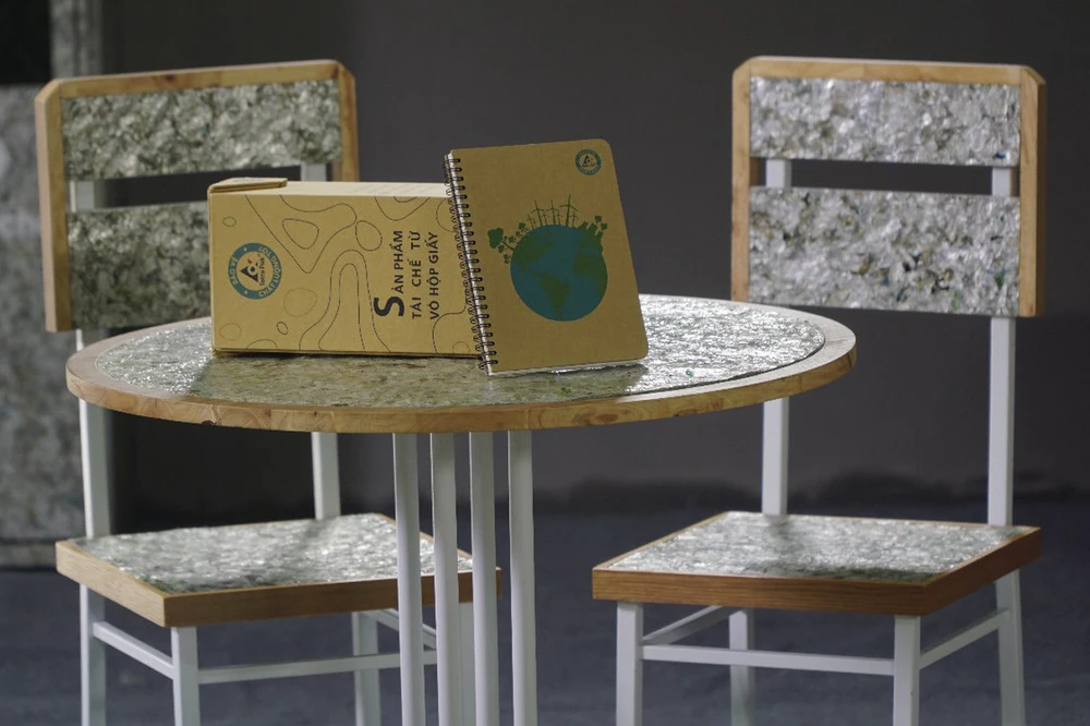 Một số sản phẩm tái chế hữu ích.