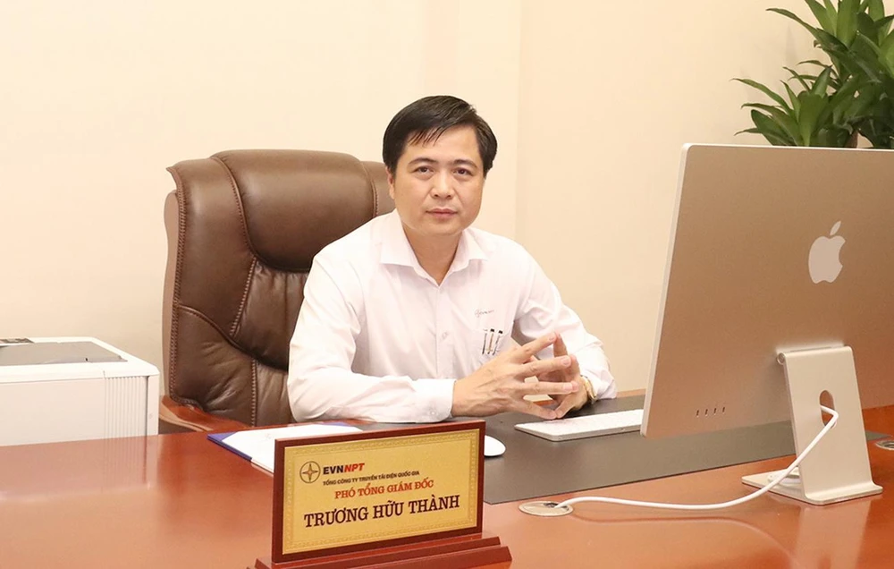 Ông Trương Hữu Thành, Phó Tổng giám đốc EVNNPT.