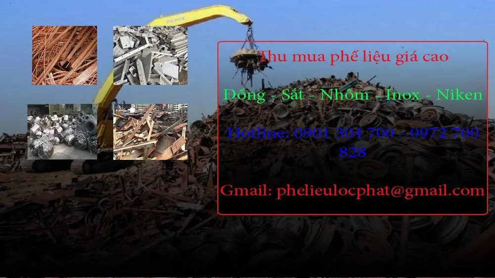 Phế liệu Huy Lộc Phát - đơn vị thu mua phế liệu giá cao tại TP.HCM.