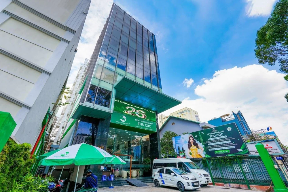 Bệnh viện Thẩm mỹ Thu Cúc cơ sở TP.HCM tọa lạc tại 218 đường Điện Biên Phủ, Q3.