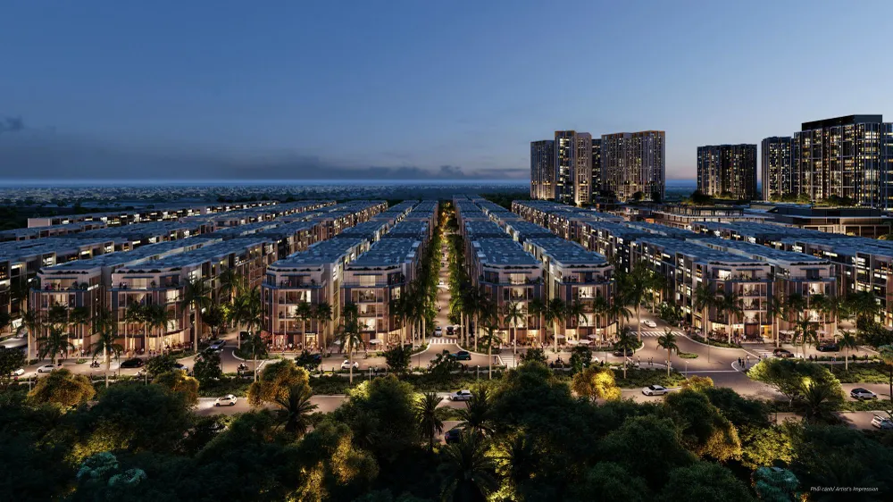 Khu nhà phố SOHO có vị trí đắc địa, tiếp giáp đường Đỗ Xuân Hợp Khu nhà phố SOHO có vị trí đắc địa, tiếp giáp đường Đỗ Xuân Hợp