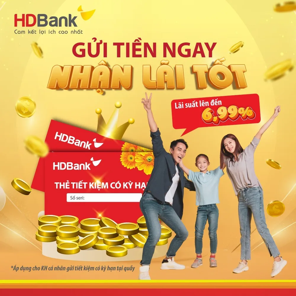 Chương trình gửi tiết kiệm tại quầy mà anh Minh Toàn đang tham gia