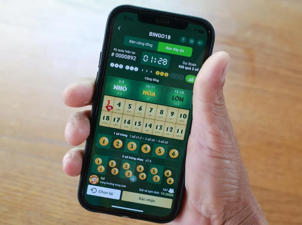 Người chơi có thể dễ dàng chọn “Bàn cộng tổng” để chơi theo cách chơi tổng Người chơi có thể dễ dàng chọn “Bàn cộng tổng” để chơi theo cách chơi tổng