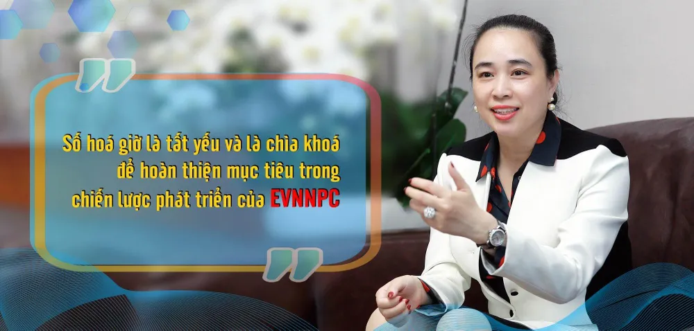 Bà Đỗ Nguyệt Ánh, Bí thư Đảng ủy, Chủ tịch HĐTV EVNNPC.