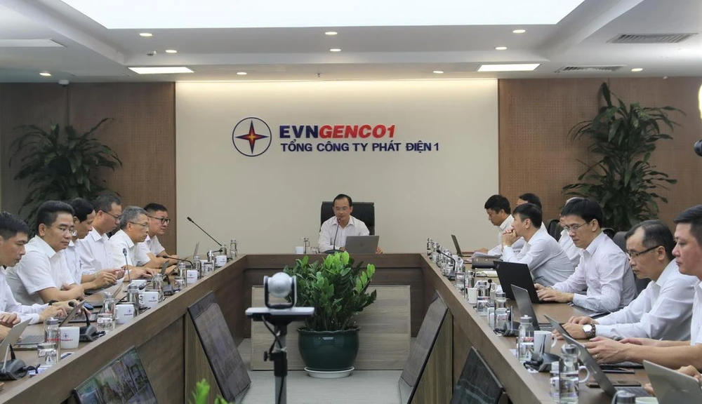 Ban lãnh đạo EVNGENCO1 họp rà soát hoạt động SXKD, ĐTXD 9 tháng năm 2022.