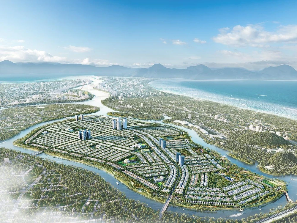 Thị trường BĐS Đà Nẵng chờ đợi cú huých từ những dự án khu đô thị nhà ở chất lượng tại khu vực Đông Nam. Ảnh phối cảnh minh họa