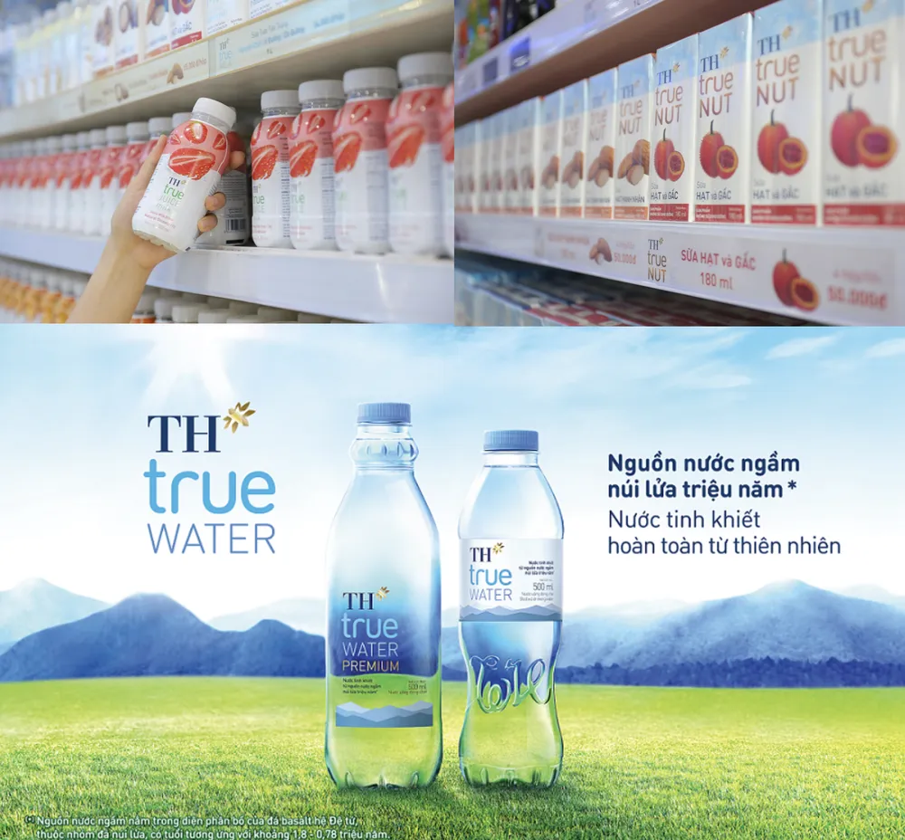 Những sản phẩm làm nên thương hiệu uy tín của Tập đoàn TH. Những sản phẩm làm nên thương hiệu uy tín của Tập đoàn TH.