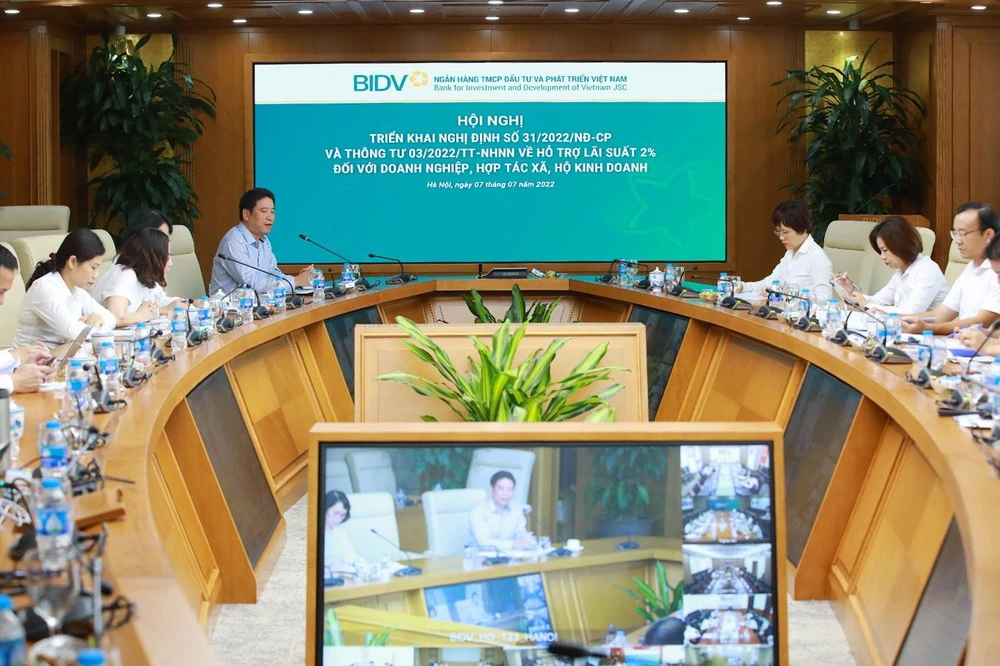 BIDV tích cực triển khai chương trình hỗ trợ lãi suất ảnh 1