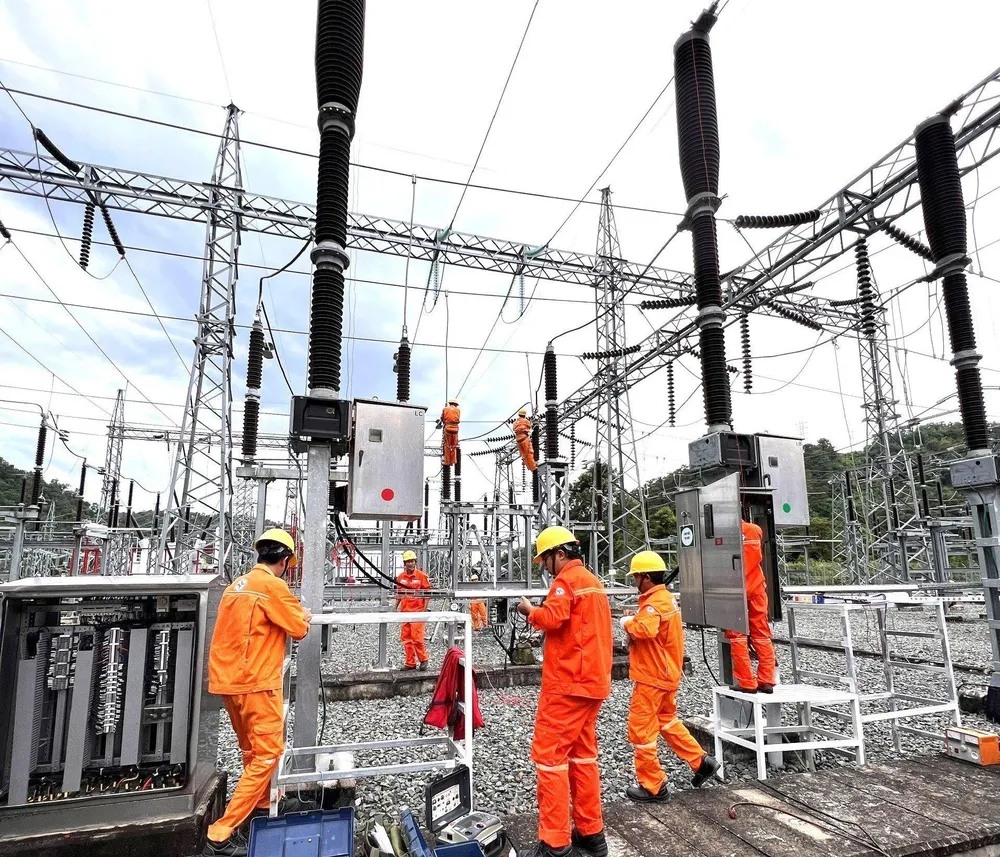Công ty Thủy điện Đại Ninh hoàn thành công tác sửa chữa lớn trạm phân phối 220/110kV.