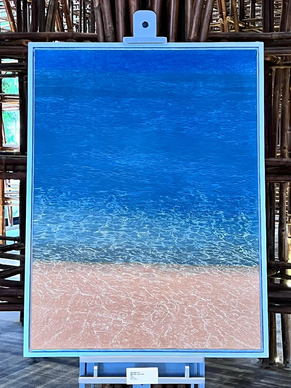 Tác phẩm Biển sóng của Trịnh Minh Tiến