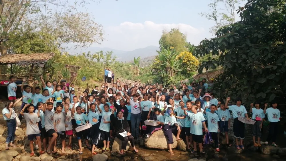 Hoạt động Mizuiku - Em yêu nước sạch tại Thái Lan.