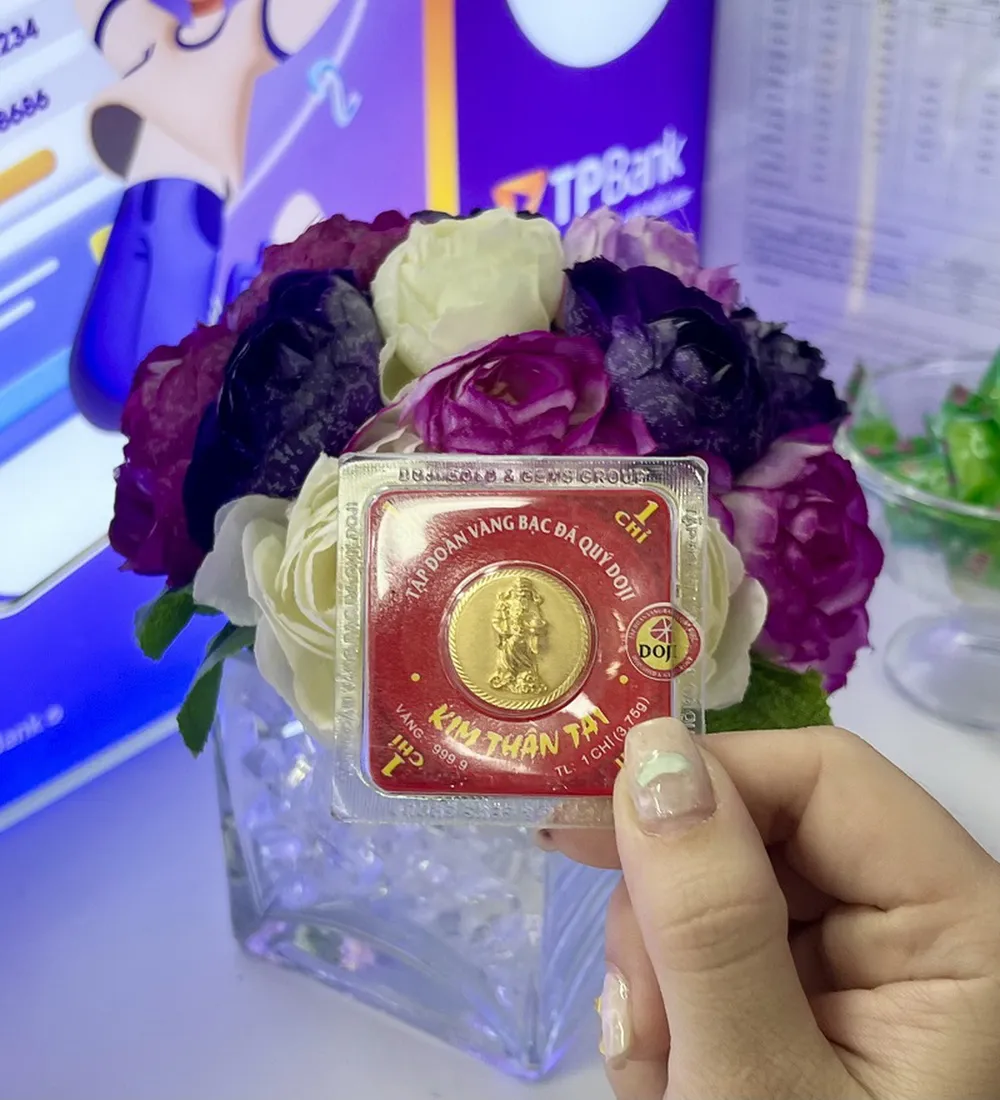 Vàng Kim Thần Tài cũng là sản phẩm được nhiều người lựa chọn.