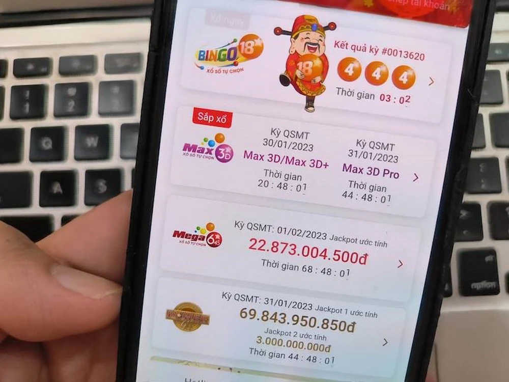 Jackpot của xổ số Vietlott luôn hấp dẫn với người chơi