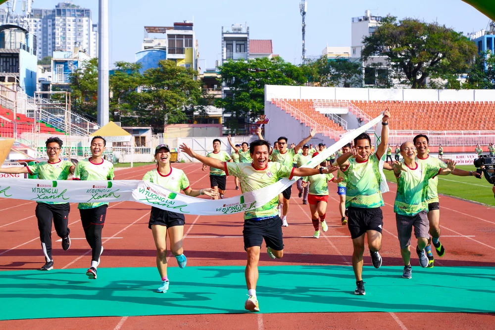 Lễ phát động Giải chạy “Vì tương lai xanh” tại TP.HCM.