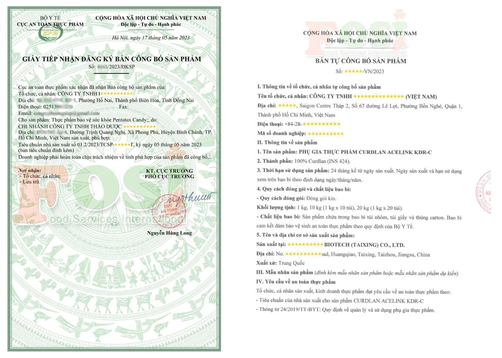 Thủ tục xin phép tự công bố sản phẩm do FOSI thực hiện