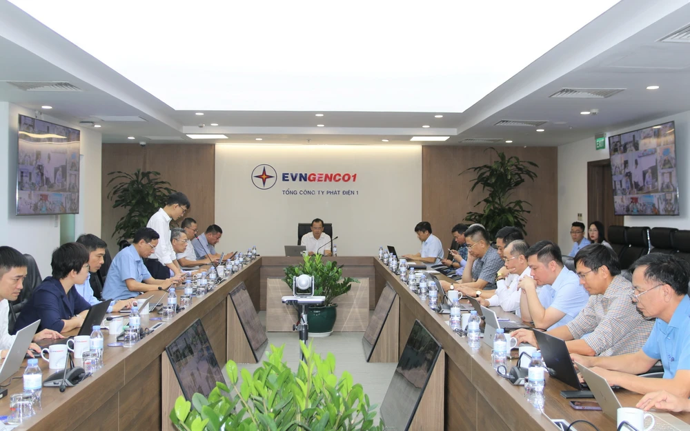 EVNGENCO1 họp giao ban điều hành sản xuất kinh doanh 9 tháng-2023. EVNGENCO1-1.JPG