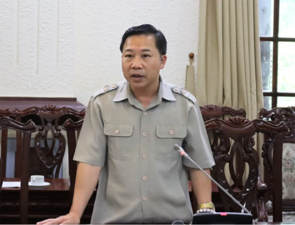 Phó Trưởng ban Dân nguyện Lưu Bình Nhưỡng phát biểu tại tọa đàm Báo Pháp luật Việt Nam (Ảnh: Báo PLVN). thuoc-la-1.png