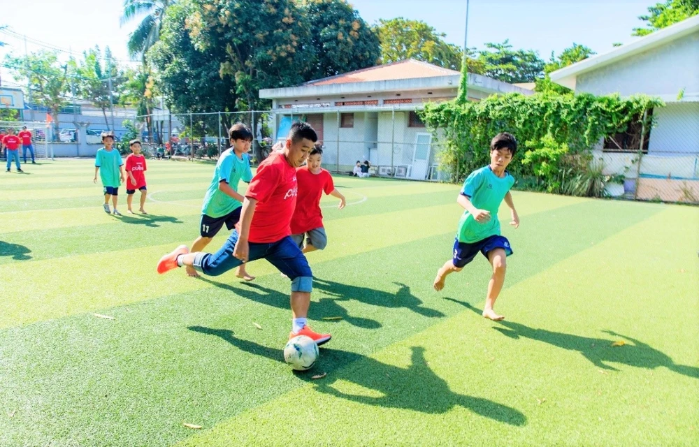 Prudential sơn sửa trường mẫu giáo SOS trong ‘Ngày hội tình nguyện’
