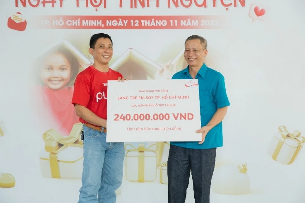 Prudential sơn sửa trường mẫu giáo SOS trong ‘Ngày hội tình nguyện’