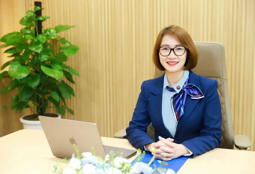 Bà Nguyễn Thị Hài Hòa - thành viên HĐQT NCB. NCB thông qua bầu bổ sung 2 thành viên HĐQT