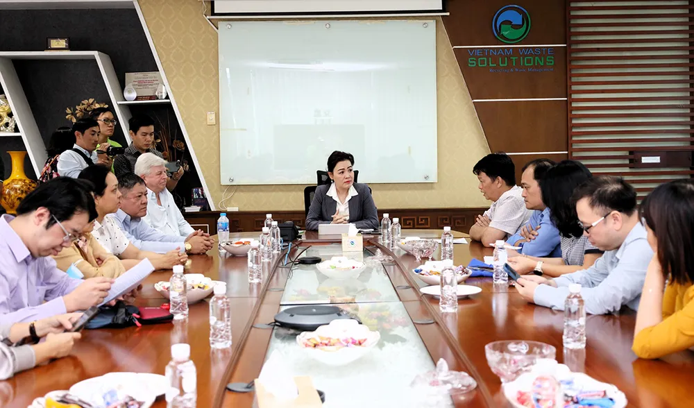 Đoàn khảo sát Trung ương về nông thôn mới tham quan Khu Liên hợp xử lý chất thải Đa Phước