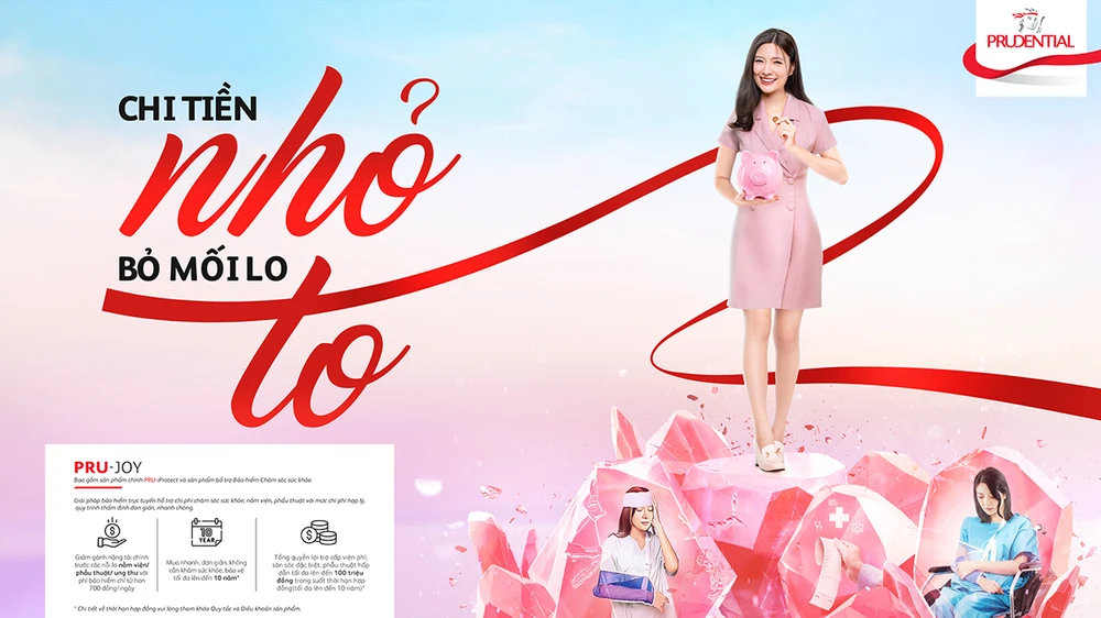 Prudential Việt Nam giới thiệu mô hình ‘Shop bảo hiểm đồng giá’ với mức phí tháng chỉ 2.000 đồng