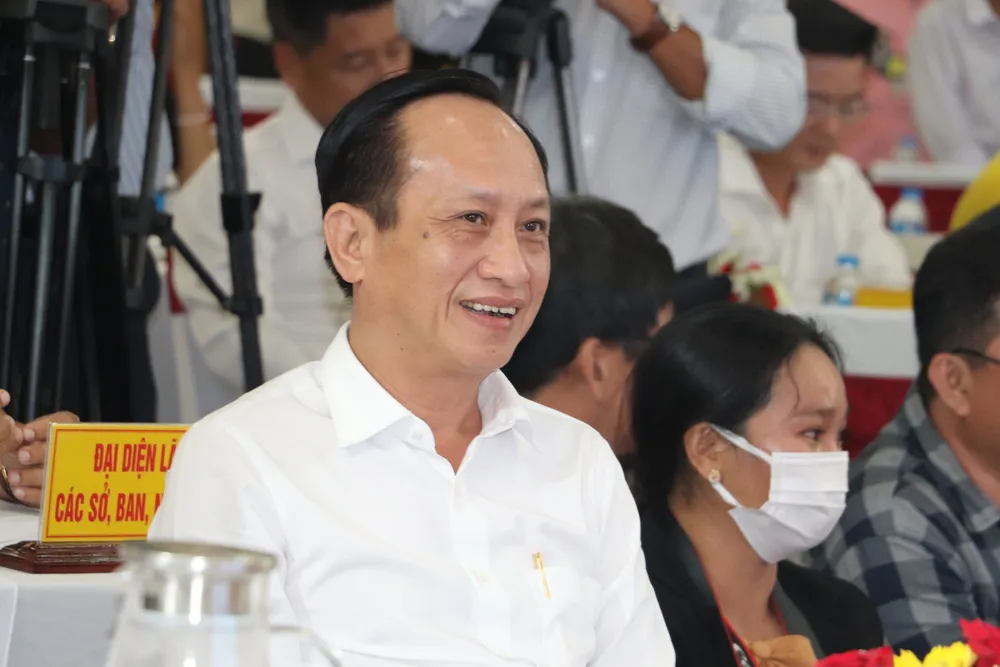 Phó Bí thư Tỉnh ủy, Chủ tịch UBND tỉnh Bạc Liêu Phạm Văn Thiều. Ảnh: CQ Bạc Liêu trở thành tỉnh mạnh và giàu từ biển