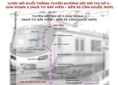 Cần hơn 40.000 tỉ cho gần 9 km metro số 5 ở TP.HCM ảnh 2 Nghiên cứu khả thi tuyến metro 5 giai đoạn 2