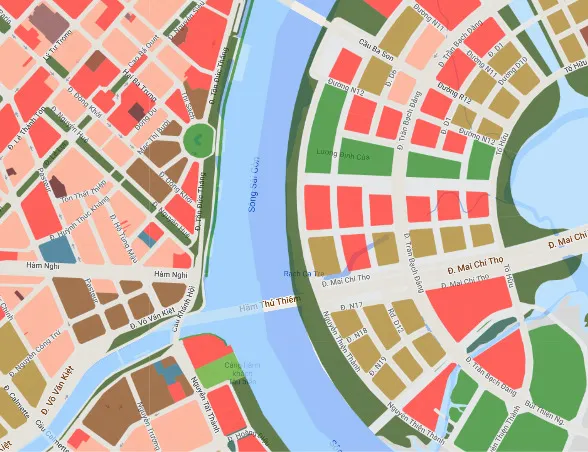 Cận cảnh quy hoạch hai bờ sông Sài Gòn khu trung tâm TP.