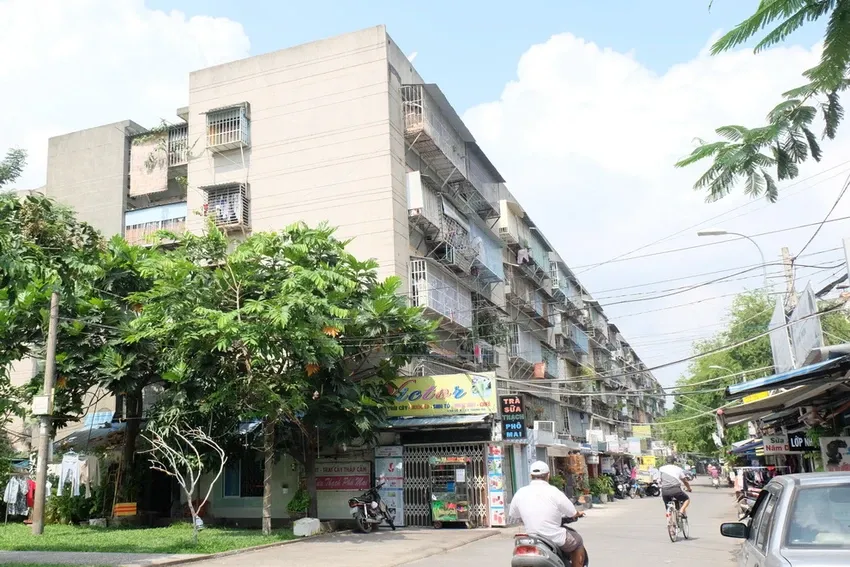 Một góc cư xá Thanh Đa. Ảnh: PLO cư xá thanh đa.jpg