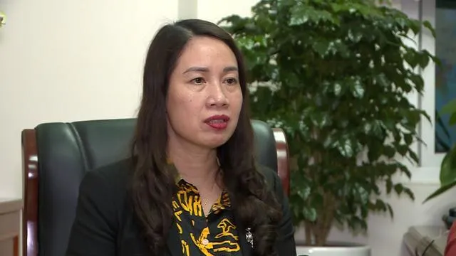 Bà Lan Anh - đại diện Tổng cục Thuế cho biết, quy định sàn TMĐT kê khai, nộp thuế thay người bán là quy định phù hợp với các luật thuế hiện hành. Ảnh: Tổng cục Thuế