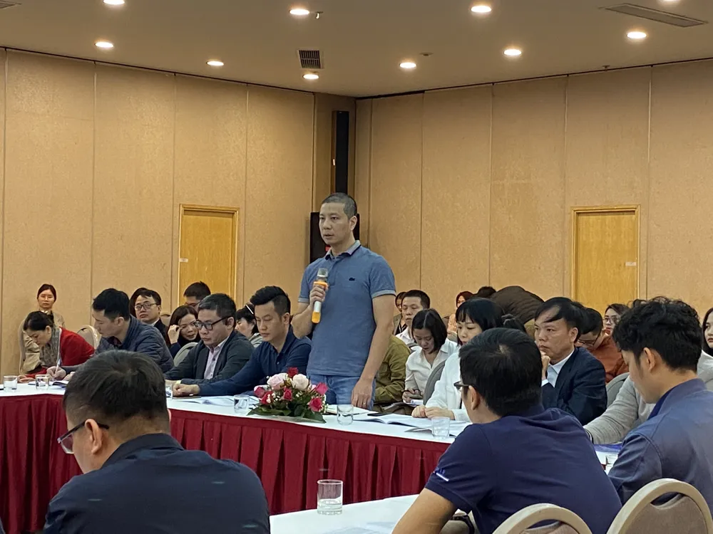 Ông Lã Xuân Thắng, Giám đốc phát hành trò chơi trực tuyến của VNG, cho biết dự báo doanh thu do game online mang lại sẽ chạm mốc 200 tỉ USD vào năm 2024 - 2025. ẢNH: MINH TRÚC