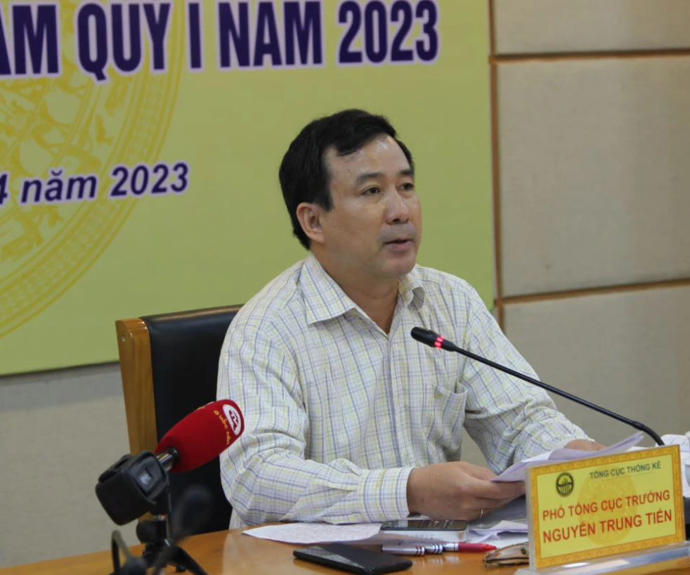 Ông Nguyễn Trung Tiến - Tổng Cục phó Tổng cục Thống kê. Ảnh: M.T