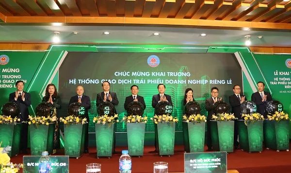 Buổi lễ khai trương có sự tham dự của Bí thư Trung ương Đảng, Phó Thủ tướng Chính phủ Lê Minh Khái. Ảnh: M.T