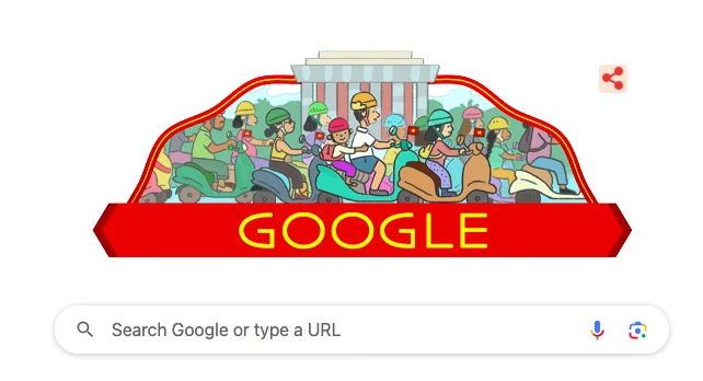 Google Doodle ngày 2-9 chào mừng 78 năm Quốc khánh Việt Nam (1945 - 2023). Google Doodle ngày 2-9 chào mừng 78 năm Quốc khánh Việt Nam (1945 - 2023).