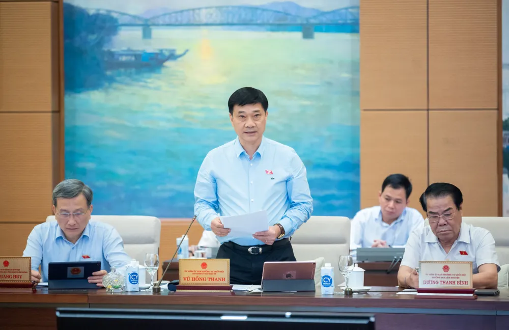 Chủ nhiệm Ủy ban Kinh tế của Quốc hội Vũ Hồng Thanh. Ảnh: Quochoi.vn Chủ nhiệm UBKTQH Vũ Hồng Thanh.jpeg
