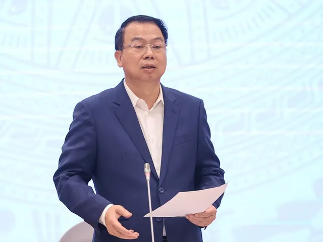 Thứ trưởng Bộ Tài chính Nguyễn Đức Chi thông tin nóng về hàng loạt công ty chứng khoán. Ảnh: VGP/Nhật Bắc chứng khoán