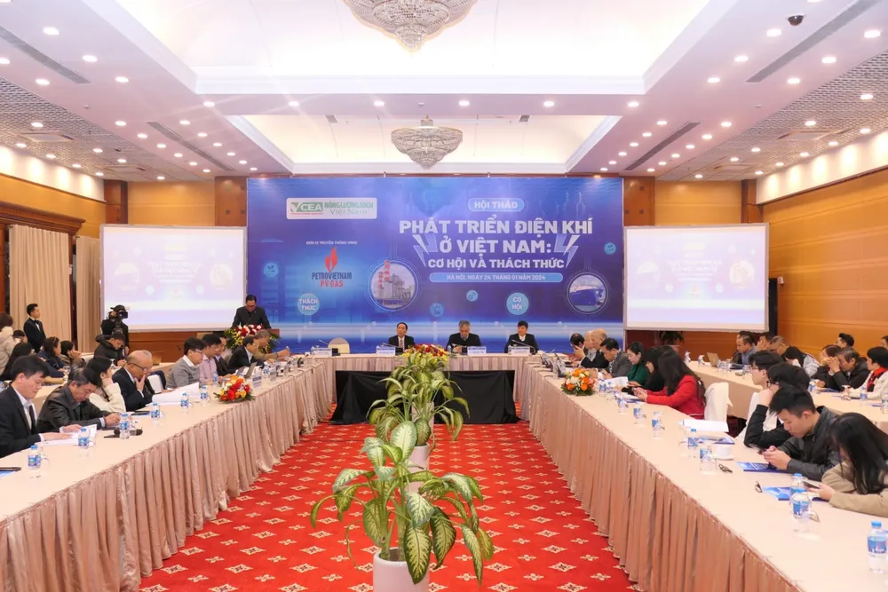 Toàn cảnh hội thảo. Ảnh: Đ.H điện khí LNG