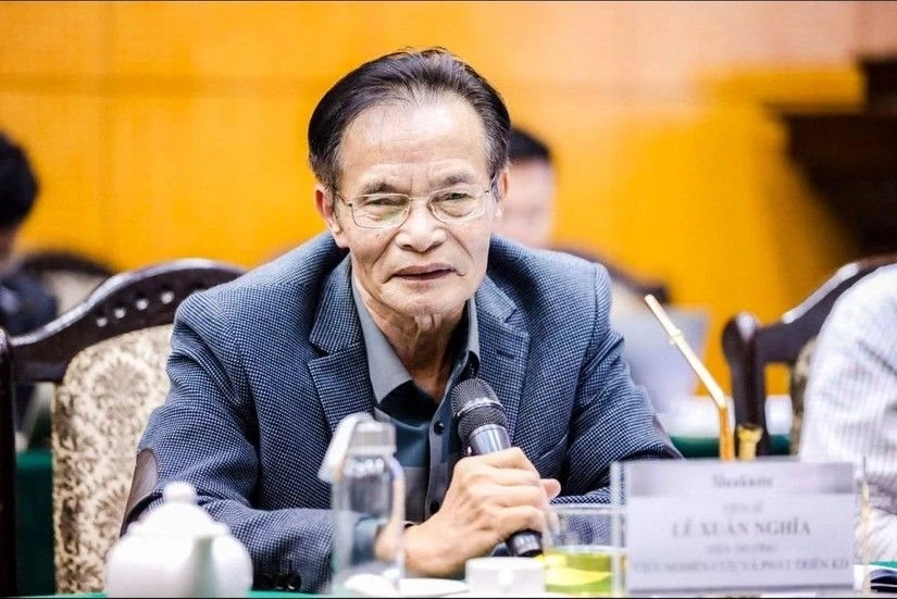 TS Lê Xuân Nghĩa - Thành viên Hội đồng tư vấn chính sách tài chính tiền tệ quốc gia. Ảnh: M.T Chung cư.jpeg
